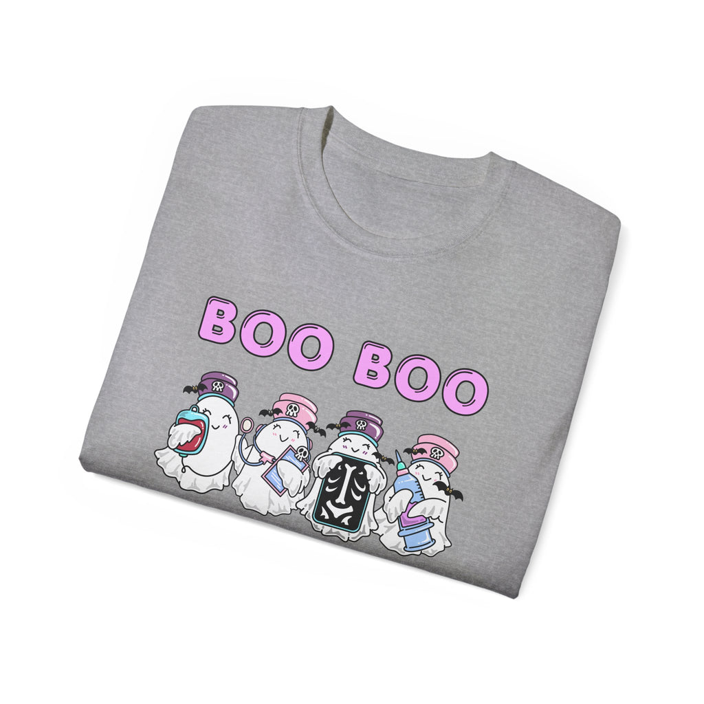 Boo Boo Crew Tee — Cute Nurse Ghosts Nursing Halloween T‑Shirt