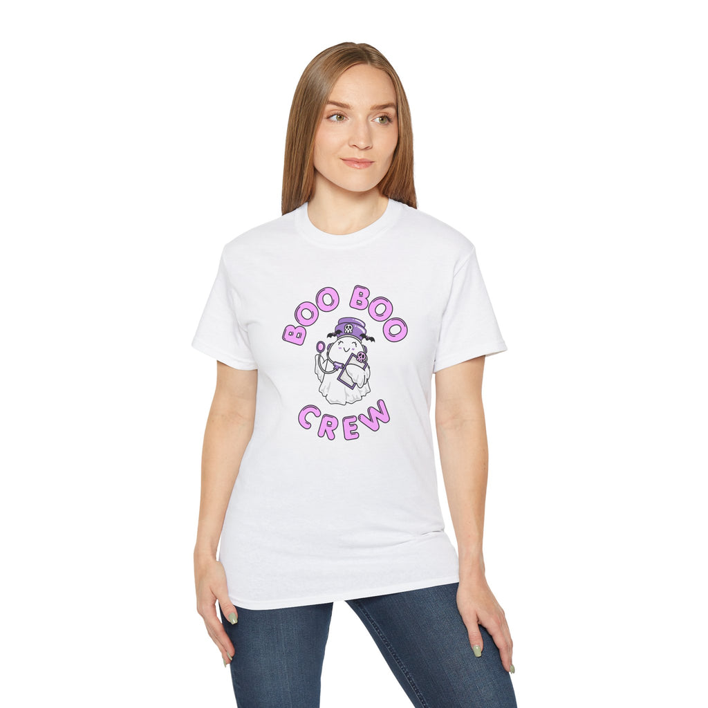 Boo Boo Crew Tee — Cute Nurse Ghosts Nursing Triage Halloween T‑Shirt