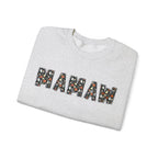 Mamaw Pumpkin Skull Halloween Sweatshirt | Grandma Embroidered Autumn Crew