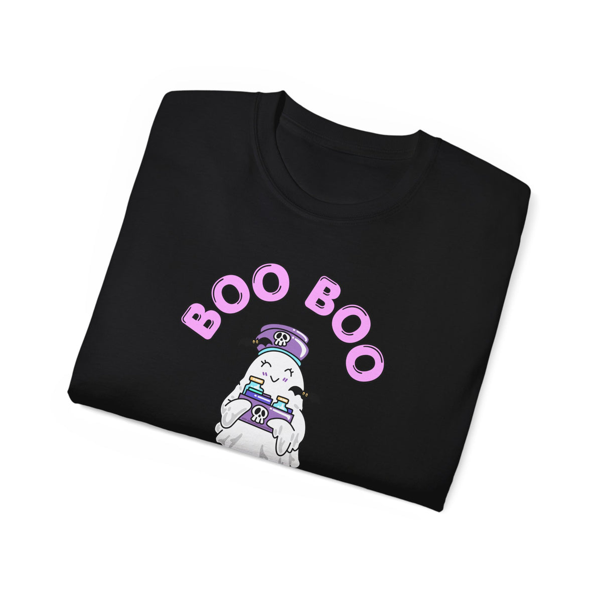 Boo Boo Crew Tee — Cute Nurse Ghosts Nursing Pharmacy Halloween T‑Shirt