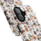 Cute Halloween Ducks phone case White| Tough Magnetic Case