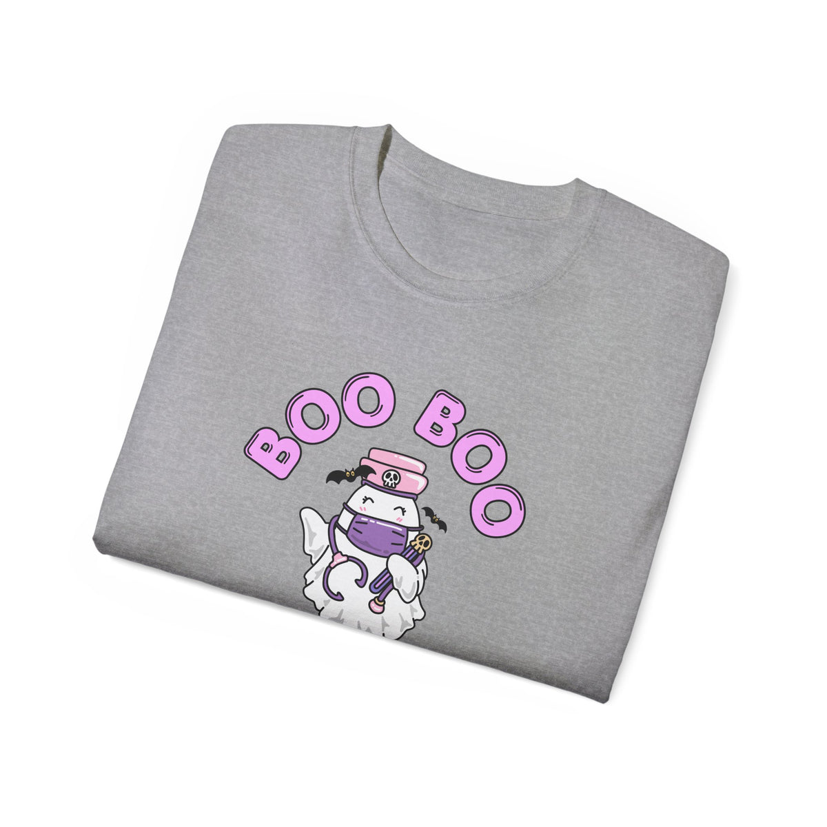 Boo Boo Crew Tee — Cute Nurse Ghosts Nursing RN Halloween T‑Shirt