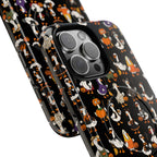 Cute Halloween Ducks phone case Black | Tough Magnetic Case