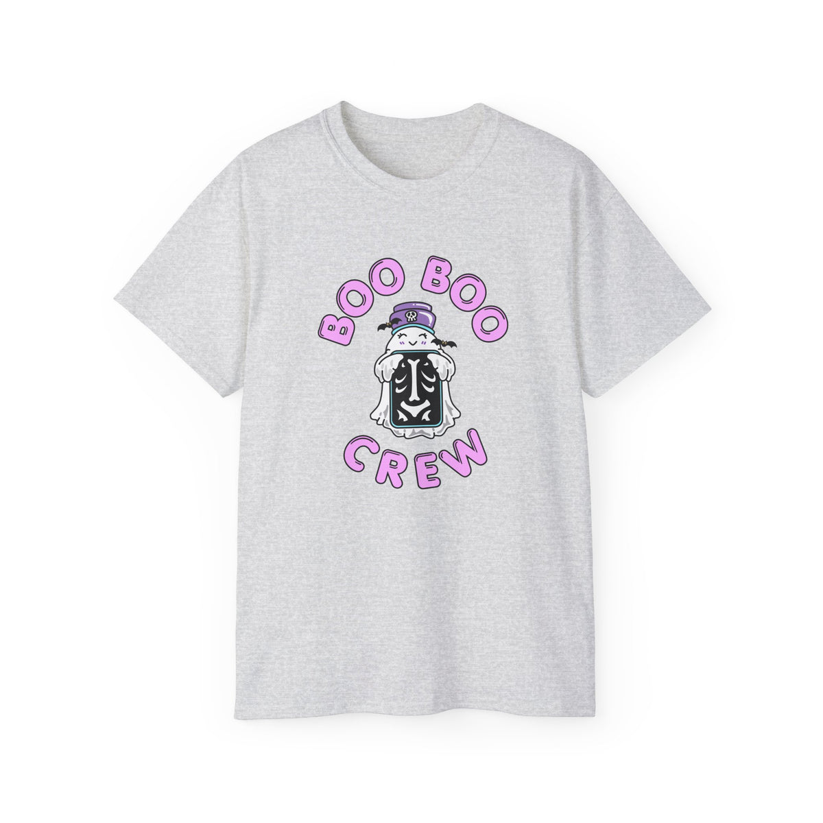 Boo Boo Crew Tee — Cute Radiology XRAY Nurse RN PRN DR Ghost Nursing Pharmacy Halloween T‑Shirt