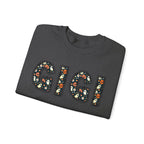GIGI Pumpkin Skull Halloween Sweatshirt | Grandma Grandmother Mamaw Autumn Crew Sweater