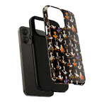 Cute Halloween Ducks phone case Black | Tough Magnetic Case